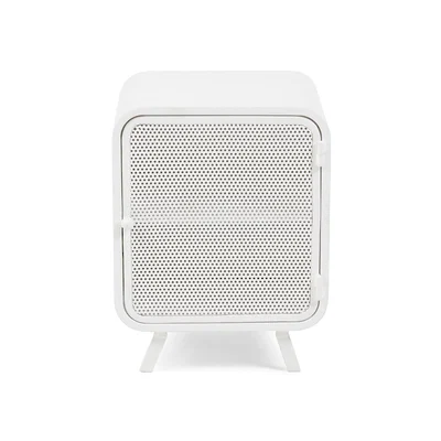 Cuckooland Wyatt White Metal Bedside Table
