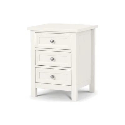 Cuckooland Julian Bowen Maine Bedside Table - Dove Grey