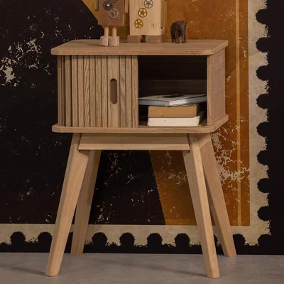 Cuckooland Woood Marla Bedside Table