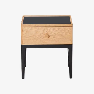The Conran Shop Monument 1-Drawer Bedside Table in Oak
