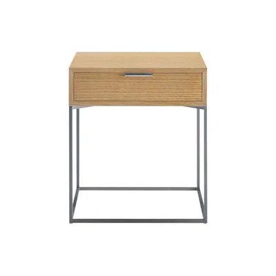 The Conran Shop Oscar Bedside Table Natural Lacquered Oak