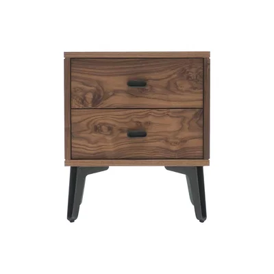 The Conran Shop McQueen Bedside Chest Walnut