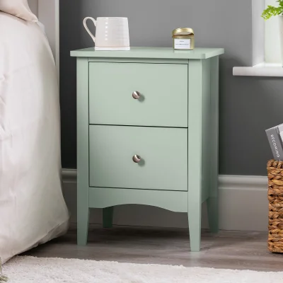 Christow Ilsington 2 Drawer Bedside Table