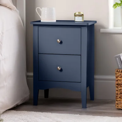 Christow Ilsington 2 Drawer Bedside Table
