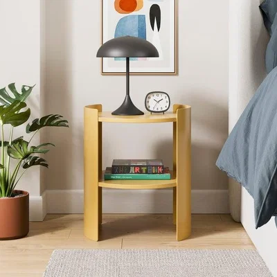 Dunelm Benji Circular Bedside Table