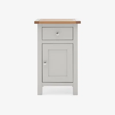 Dunelm Bromley Grey Small Cabinet Grey