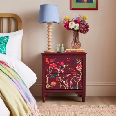 Dunelm Sophie Robinson Joylene 2 Drawer Bedside Table