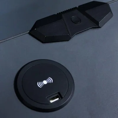 Dunelm Return - X Rocker Carbon Tek Bedside Table with Wireless Charging