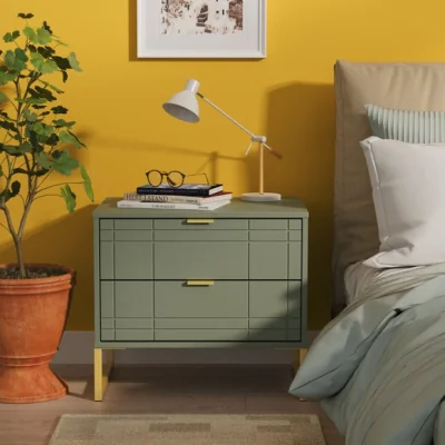 Dunelm Darlton Wide Bedside Table