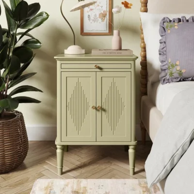 Dunelm Ottilie 2 Door Bedside Table