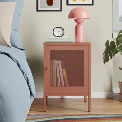 Dunelm Talla Metal Bedside Table