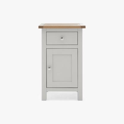 Dunelm Bromley Grey Small Cabinet Grey