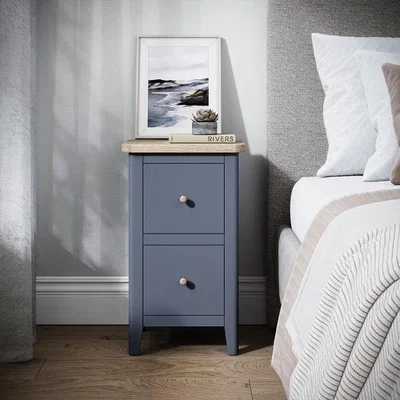 Dunelm Bromley II Slim Bedside Table