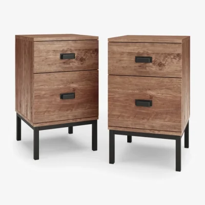 Dunelm Fulton Slim Bedside Tables Bundle