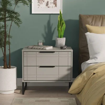 Dunelm Darlton Wide Bedside Table