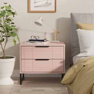 Dunelm Darlton Wide Bedside Table