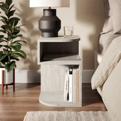 Dunelm Neo Open Bedside Table