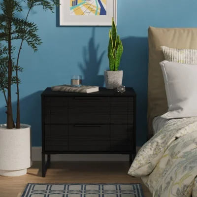 Dunelm Darlton Wide Bedside Table