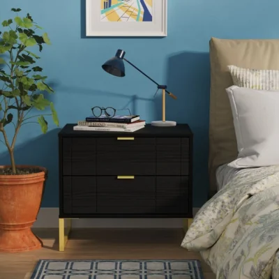 Dunelm Darlton Wide Bedside Table