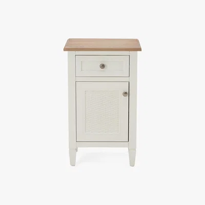 Dunelm Isabelle Cane Small Cabinet Beige