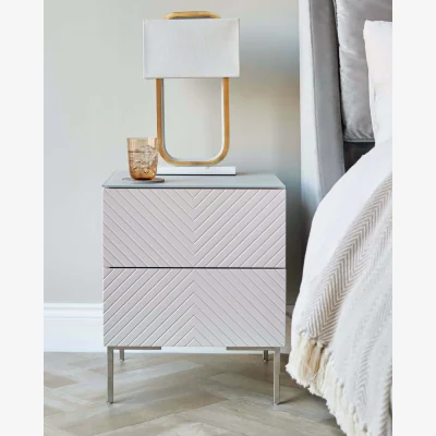 Danetti Noah Stone Bedside Table
