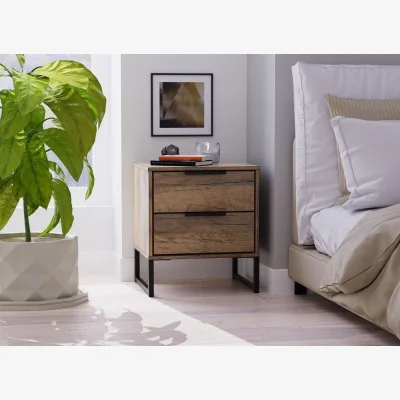 Dreams Dakota Bedside Table - Brown