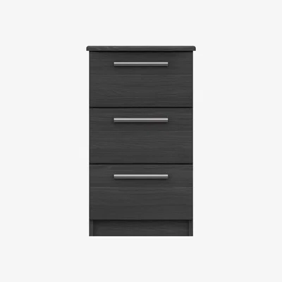 Furniture Village London Bedrooms - Victoria 3 Drawer Bedside Cabinet
