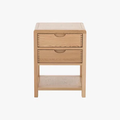 Furniture Village Ercol - Bosco Bedside Cabinet - Brown