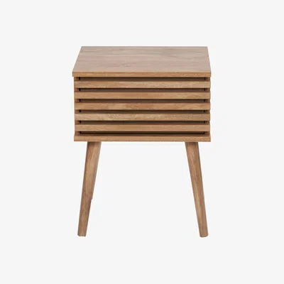 Furniture Village Aksel Wood Bedside Table