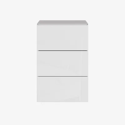 Furniture Village Mando 3 Drawer Bedside Chest with Hidden Charger