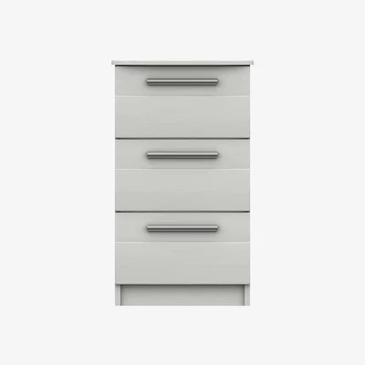 Furniture Village London Bedrooms - Victoria 3 Drawer Bedside Cabinet