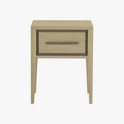 Furniture Village Durrell 1 Drawer Night stand - Brown