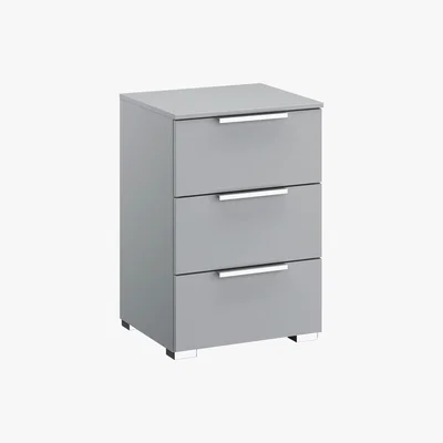 Furniture Village Rauch - Formes Decor 3 Drawer Bedside Chest