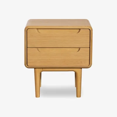 Furniture Village G Plan - Winchester 2 Drawer Bedside Cabinet