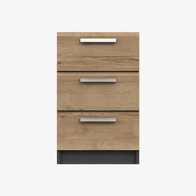 Furniture Village London Bedrooms Waterloo - Waterloo 3 Drawer Bedside Cabinet