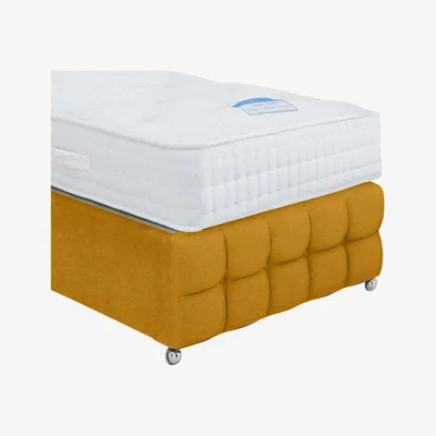 Furniture Village Sleep Story - Dice Footboard - Single - Yellow