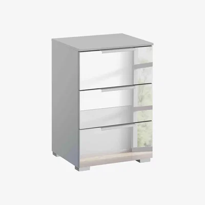Furniture Village Rauch - Rio 40cm 3 Drawer Bedside Cabinet