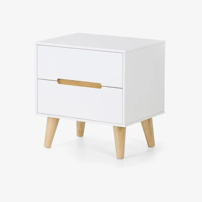 Furniture123 Julian Bowen Alicia 2 Drawer Bedside