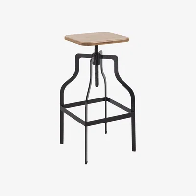 Furniture123 Shoreditch Bar Stool Black