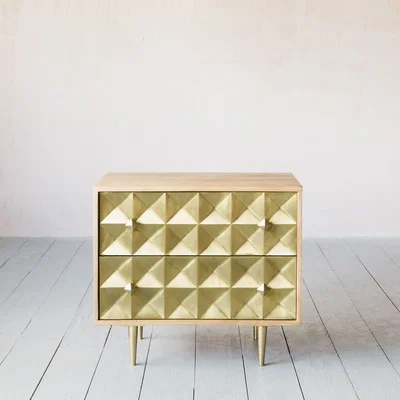 Graham & Green Gem Cladded Bedside Table