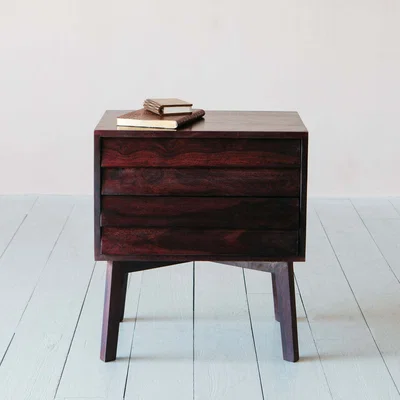 Graham & Green Giogio Dark Bedside Table