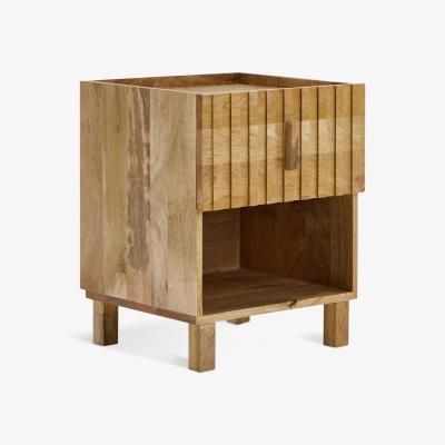 Habitat Habitat Jericho 1 Drawer Bedside Table - Natural