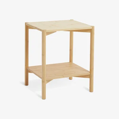 Habitat Habitat Cullen Bamboo Bedside Table - Oak