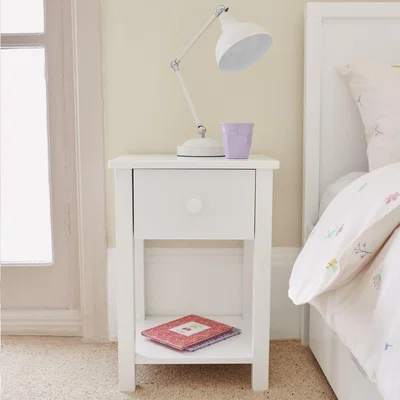 Habitat Great Little Trading Company Lulworth Bedside Table - White