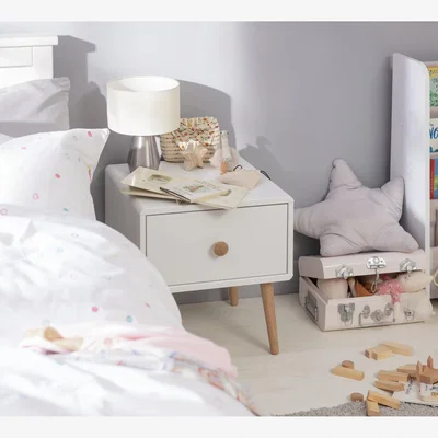 Habitat Habitat Kids Bodie 1 Drawer Bedside Table - White