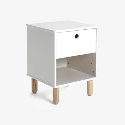 Habitat Habitat Kids Eden 1 Drawer Bedside Table - White