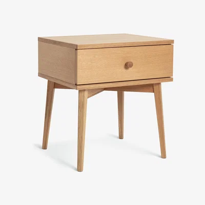 Habitat Habitat Kirk 1 Drawer Bedside Table - Oak