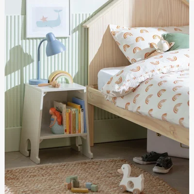 Habitat Habitat Kids Darby Bedside Table Putty - Grey
