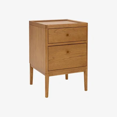 Heal's Ercol Salina 2 Drawer Bedside Cabinet