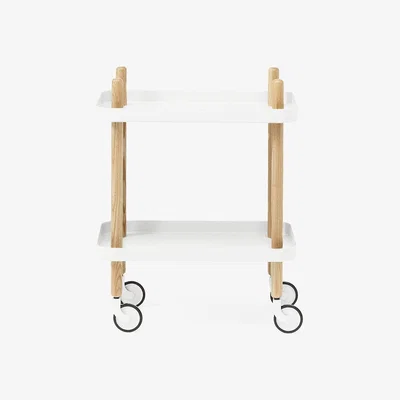 Heal's Normann Copenhagen Block Table White - Heal's UK Furniture